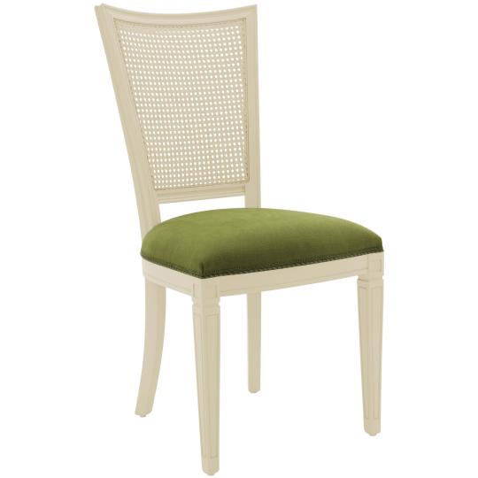 stolicka nabytok dreveny ram ratanove operadlo hranata jedalenska stolicka seda luxusna vila nabytok volitelne vyrezavane pohodlna zamok vybavenie calunnicky balaton calunena klasicka elegantna.jpg